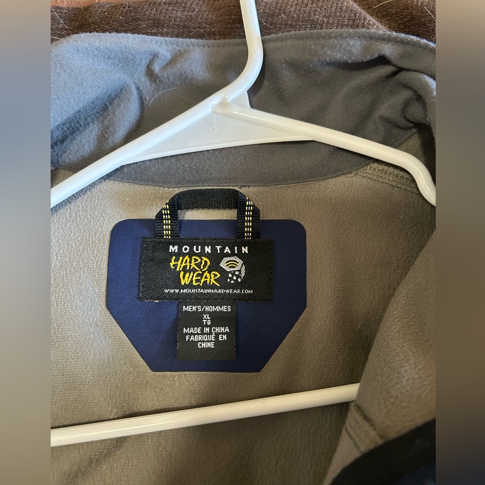 Mountain Hard Ware Blue Softshell Jacket Size Xl - image 3